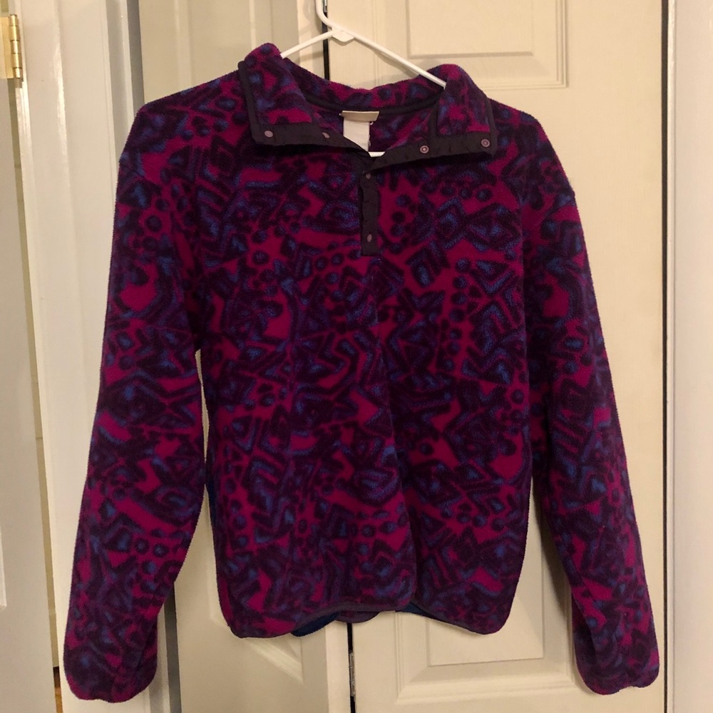 Adorable purple, pink and blue L.L Bean sweater!!